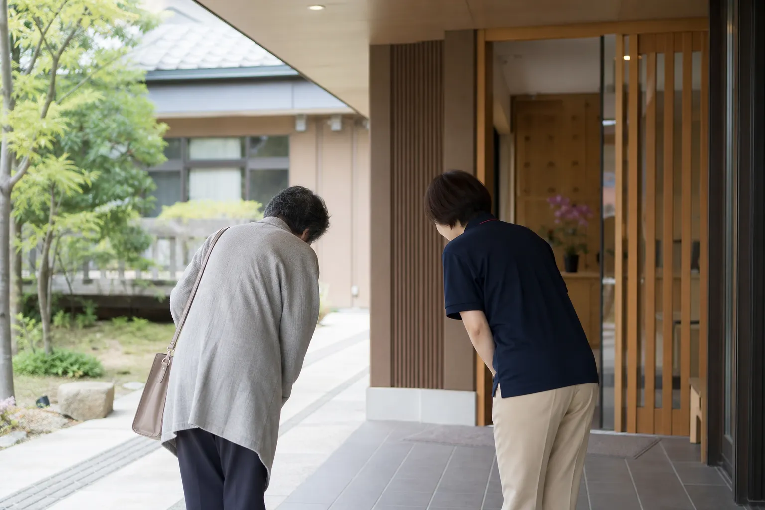 訪問介護の訪問時の様子